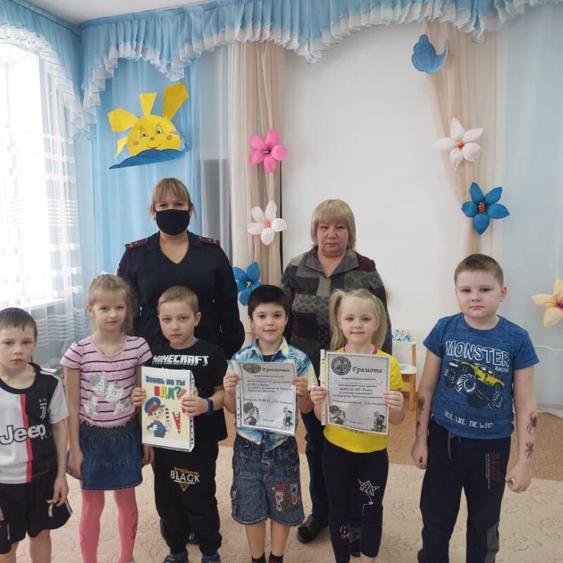 В ржевском детском саду прошло соревнование "Знатоки ПДД"