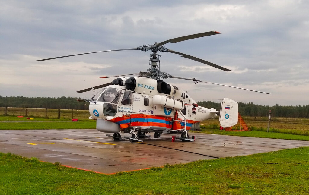Санавиация помогла сразу трём пациентам в Тверской области СВертолет санавиации доставил пациента в Тверь из Кашинской ЦРБ