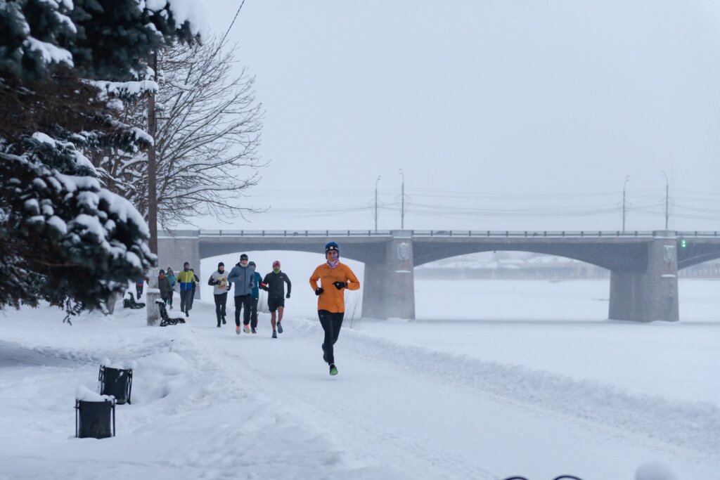 Беговые процессы пройдут в парке