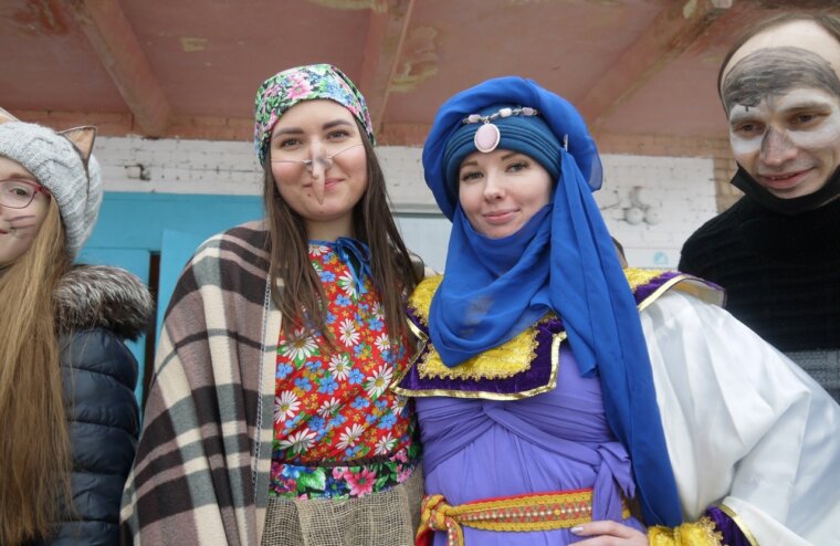 Празднование Масленицы прошло в медновском интернате