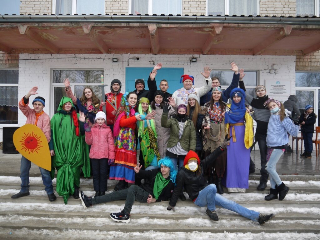 Празднование Масленицы прошло в медновском интернате