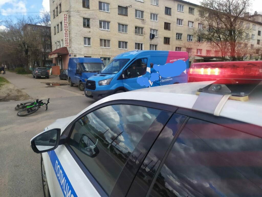 В Твери сбили 11-летнего велосипедиста