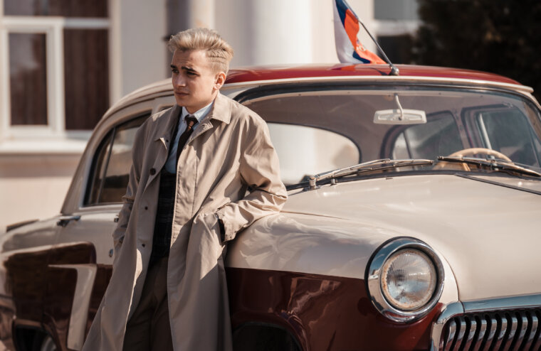 Фотоотчет: ретроавтомобили проехали по главным улицам Твери