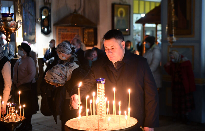 В храмах Тверской области проходят праздничные богослужения, приуроченные Благовещению Пресвятой Богородицы В храмах Тверской области проходят праздничные богослужения, приуроченные Благовещению Пресвятой Богородицы