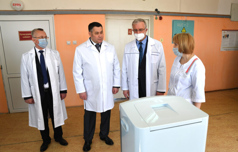 В Пеновской центральной районной больнице продолжится ремонт и оснащение современным оборудованием