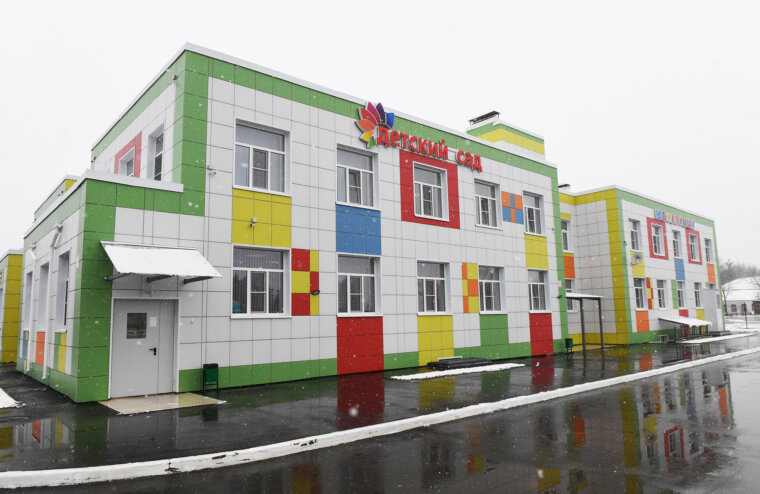 Губернатор Тверской области посетил детский сад «Юбилейный» в Лихославле