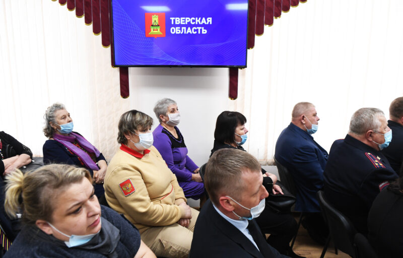 Игорь Руденя обсудил развитие Лихославльского района с местными жителями