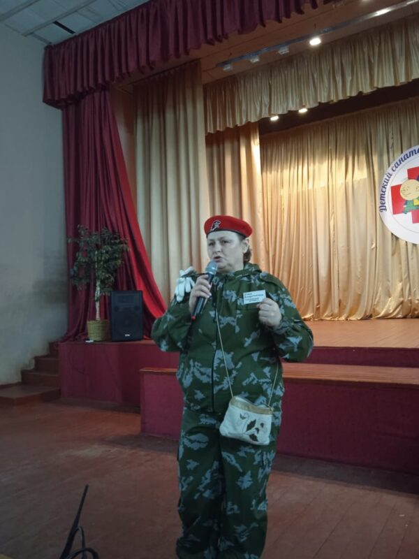 Юнармейцы из Ржевского района принимают участие в смене «Лидер 2021»