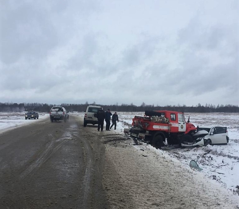 В Тверской области произошло ДТП с пожарным автомобилем В Тверской области произошло ДТП с пожарным автомобилем