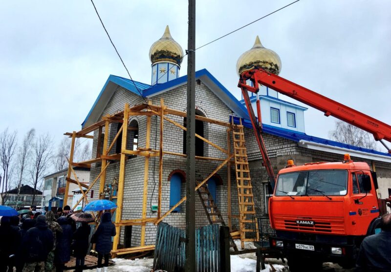 Глава Сандовского района поблагодарил Тверьэнерго за помощь в строительстве храма Глава Сандовского района поблагодарил Тверьэнерго за помощь в строительстве храма