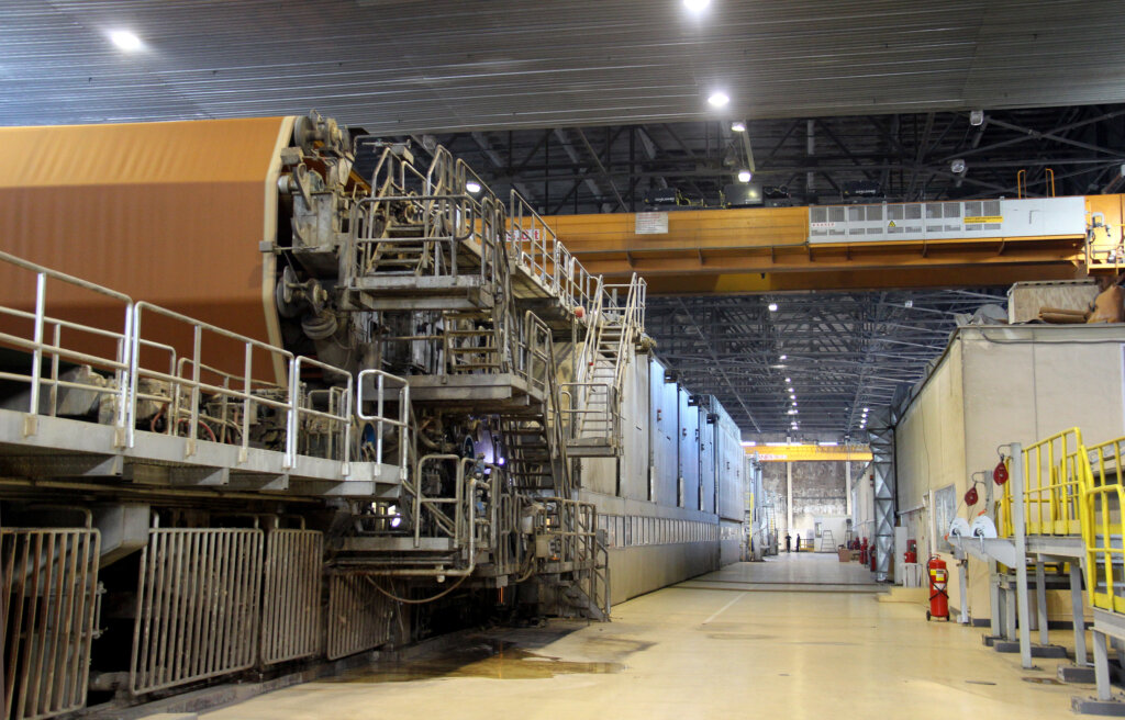 Новая бумажная фабрика SFT Group установила рекорд Новая бумажная фабрика SFT Group установила рекорд