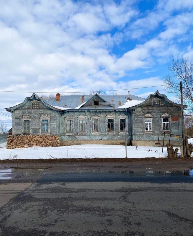 Блогер показал усадьбу Виноградовых в Калязинском районе