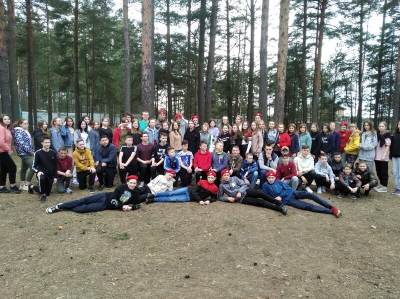 Юнармейцы из Ржевского района принимают участие в смене «Лидер 2021»