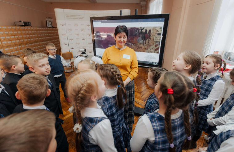 В Тверской области прошла "перезагрузка" школьных экскурсий по пушкинским местам