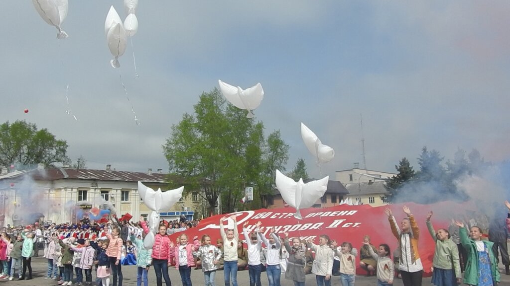 В Калязинском районе Тверской области вовсю репетируют Парад Победы