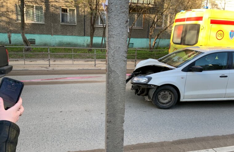В Твери на Спортивном переулке произошла авария