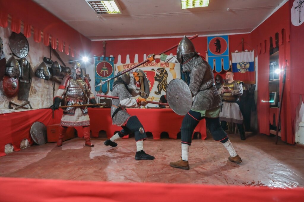 800-летие Александра Невского отпраздновали копейными состязаниями