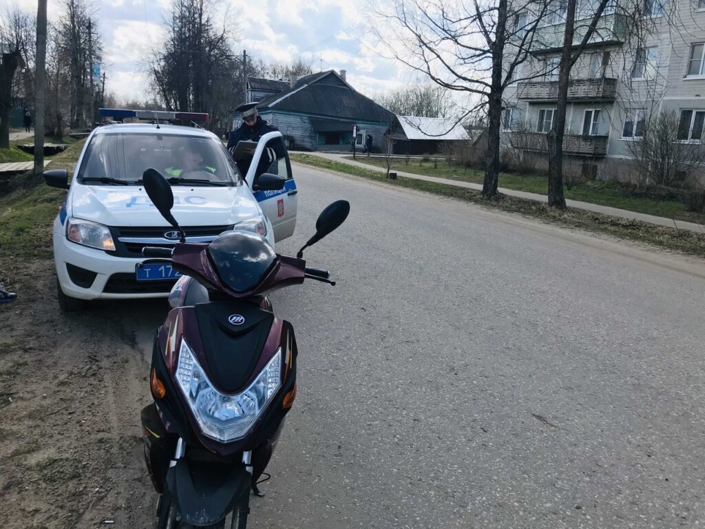 В Тверской области останавливали неуловимых байкеров