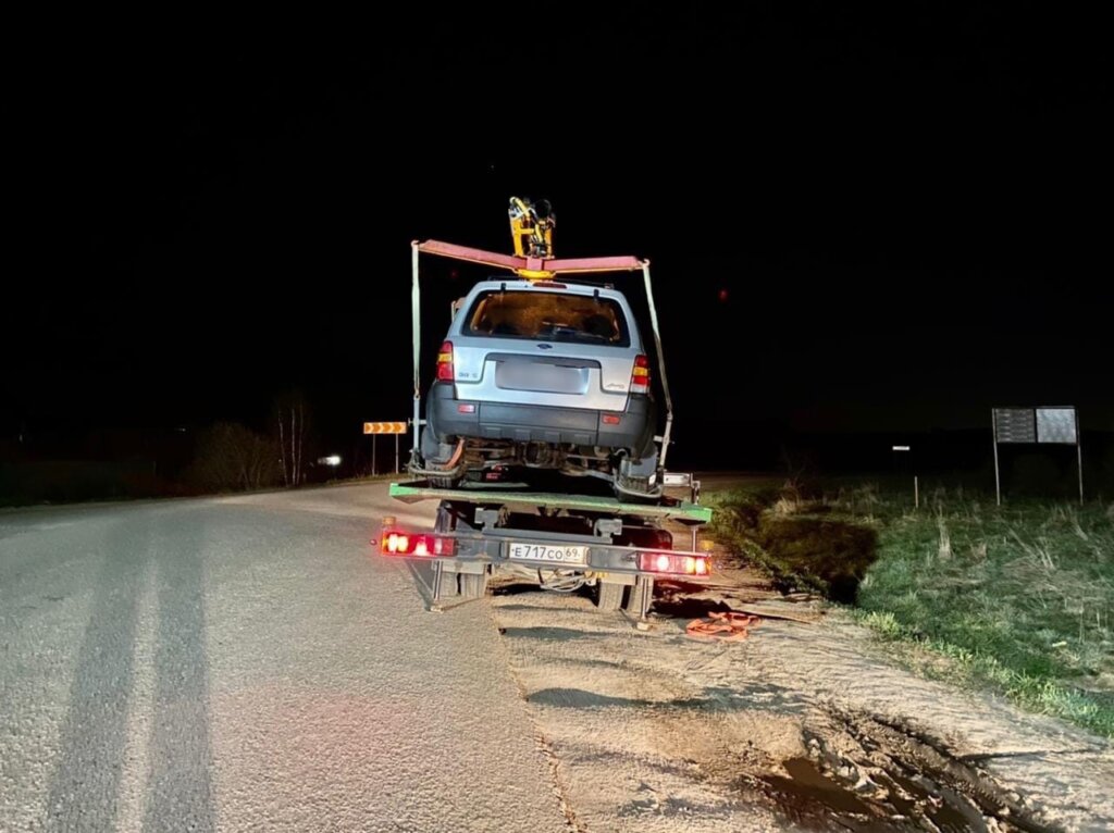 Житель Калининского района решил прокатиться по деревне в нетрезвом состоянии