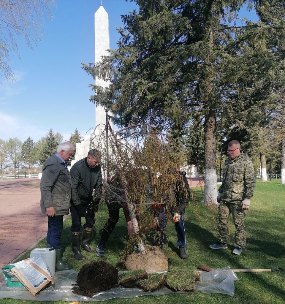 В Ржеве продолжается благоустройство городских территорий В Ржеве продолжается благоустройство городских территорий
