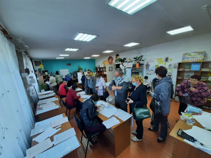 В Пеновском МО работают участки для предварительного голосования В Пеновском МО открыты для голосования избирательные участки