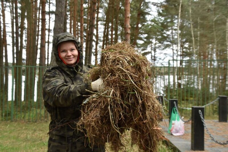В деревне Терехово Конаковского района привели в порядок территорию воинского захоронения