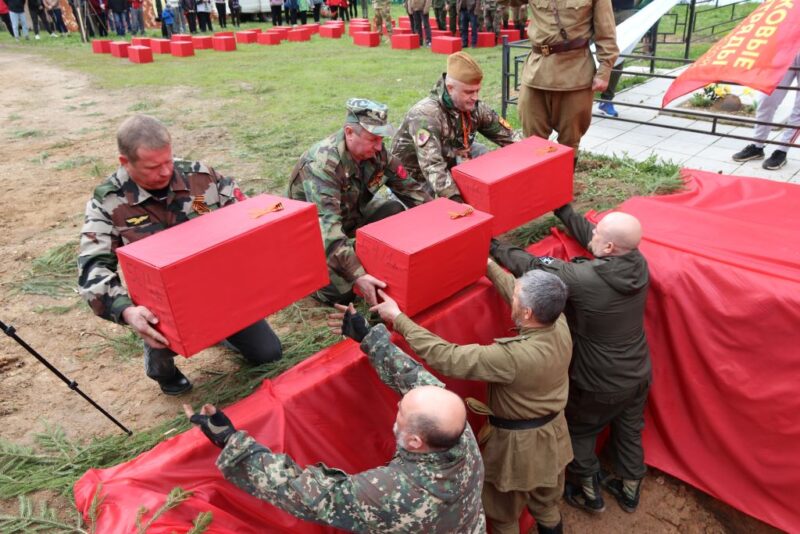 Работы на «Ржевском выступе» подняли 162 советских воина