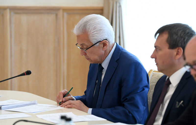 Вице-премьер Александр Новак и губернатор Игорь Руденя провели совещание по газификации Тверской области