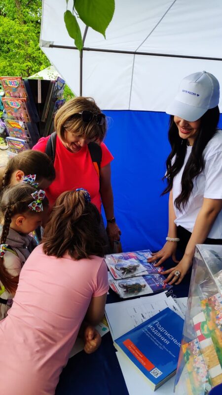 Тверские почтовики приняли участие в благотворительном фестивале «Площадь Добра»