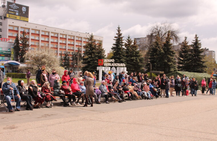 На железнодорожном вокзале Твери отметили праздник Великой Победы