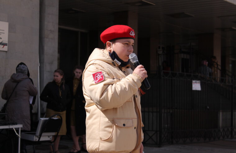 На железнодорожном вокзале Твери отметили праздник Великой Победы