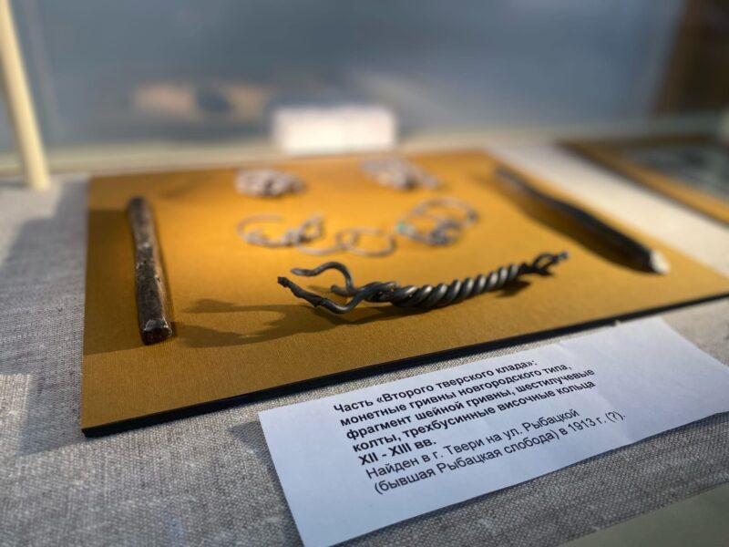 Уникальные находки из Тверской области покажут на выставке