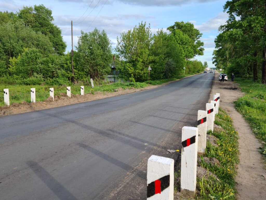 Совместная работа администрации и депутатов «Единой России» привела к ремонту дороги в Калязинском районе