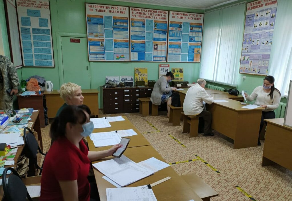 В Кимрах открыты выборные участки для предварительного голосования
