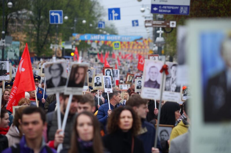 "Бессмертный полк": как проходила самая массовая акция Дня Победы в Твери