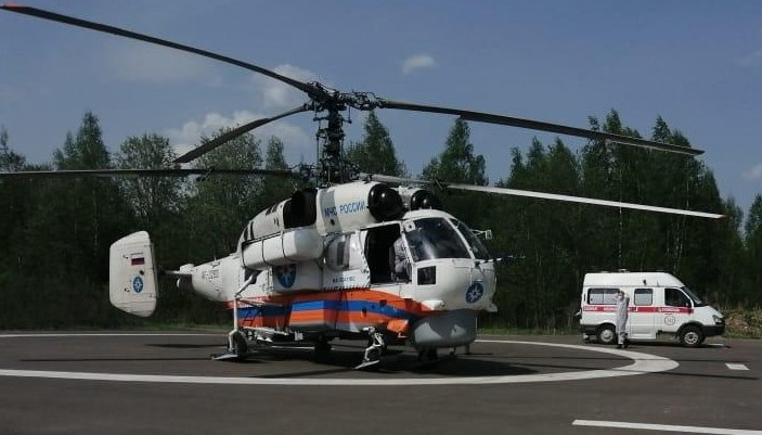 Вертолет КА-32 совершил санитарный вылет в Нелидовский городской округ Вертолет КА-32 совершил санитарный вылет в Нелидовский городской округ