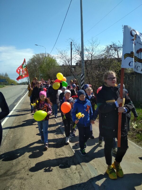 Георгиевская ленточка «дошла» до Ржевского района