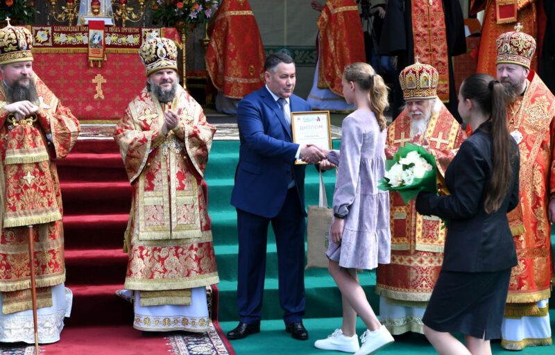 Игорь Руденя: духовные праздники - столбы истории и культуры Тверской земли Игорь Руденя: "духовные праздники - столбы истории и культуры Тверской земли"