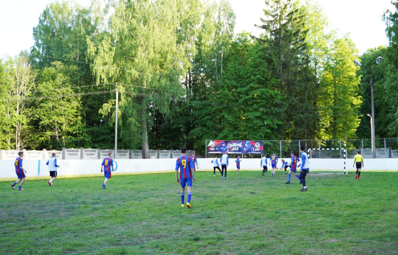 На товарищеском матче воспитанников Митинского детского дома и ФК «Тверь» побывал Игорь Руденя