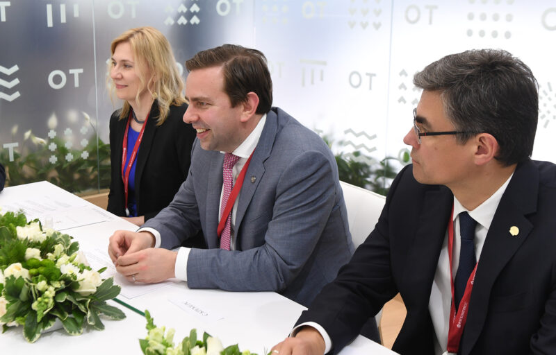 На ПМЭФ-2021 подтверждены намерения о дальнейшем развитии в Тверской области проектов компании «Шелл»