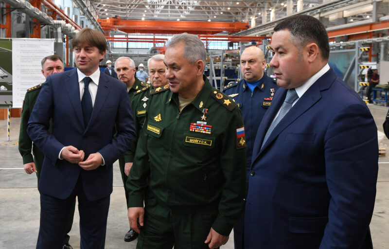 Сергей Шойгу и Игорь Руденя осмотрели потенциал площадок Промтехнопарка КСК в Твери