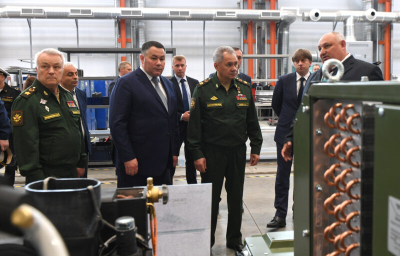 Сергей Шойгу и Игорь Руденя осмотрели потенциал площадок Промтехнопарка КСК в Твери