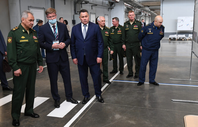 Сергей Шойгу и Игорь Руденя осмотрели потенциал площадок Промтехнопарка КСК в Твери