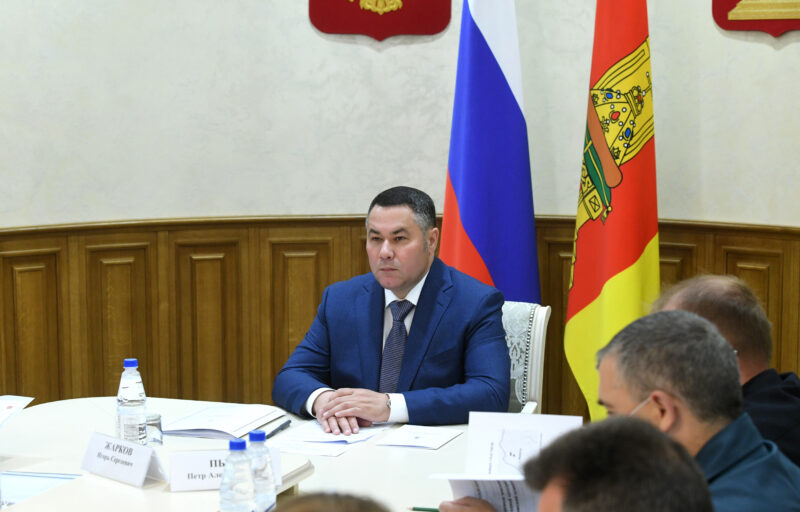 В Правительстве Тверской области обсудили газификацию Жарковского района В Правительстве Тверской области обсудили газификацию Жарковского района