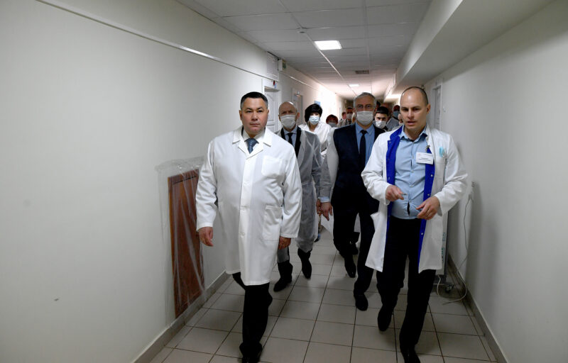 Кимрскую ЦРБ разовьют до уровня современного медицинского комплекса