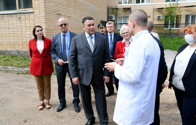 Кимрскую ЦРБ разовьют до уровня современного медицинского комплекса