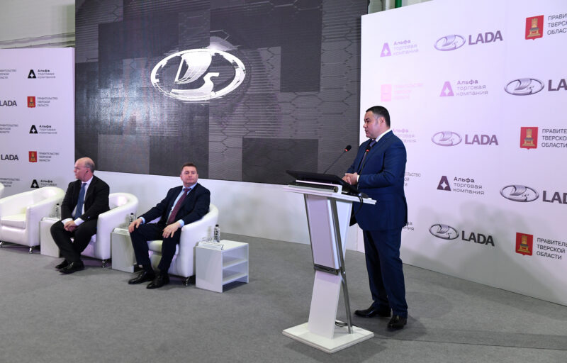 Игорь Руденя принял участие в торжественном открытии в Калининском районе крупнейшего регионального склада запчастей LADA