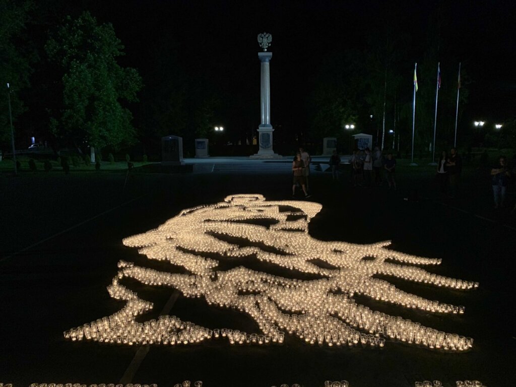 В Ржеве состоялась всероссийская акция «Огненные картины»