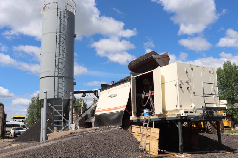 В Верхневолжье продолжается ремонт дороги Тверь – Бежецк – Весьегонск – Устюжна