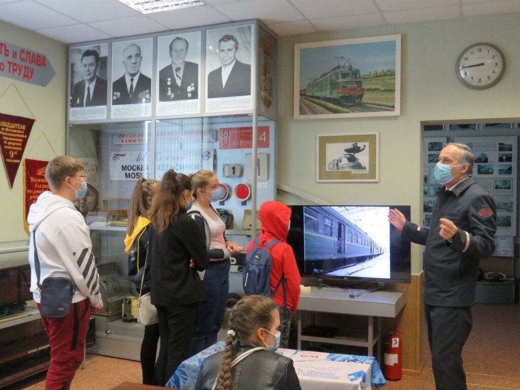 Юные жители Конаковского района побывали в музее тверских железнодорожников